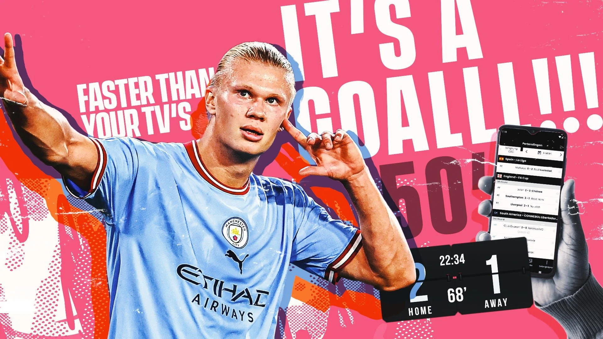 实时比分数据展示界面